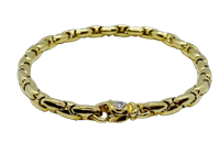 Bracelet Chimento in Yellow Gold Diamante 0.03 Ct 1B00334ZB1190 - 1B00334ZB1190